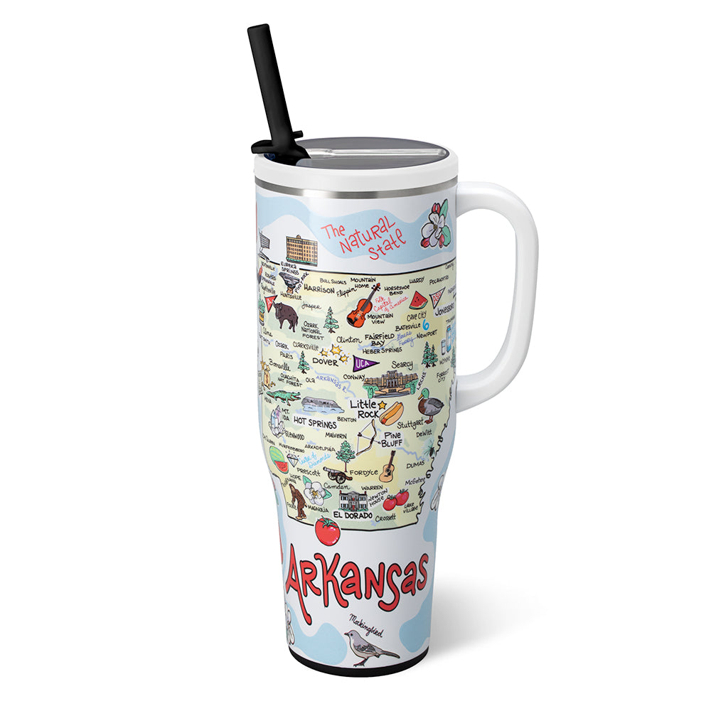 Arkansas Mega Mug 40oz