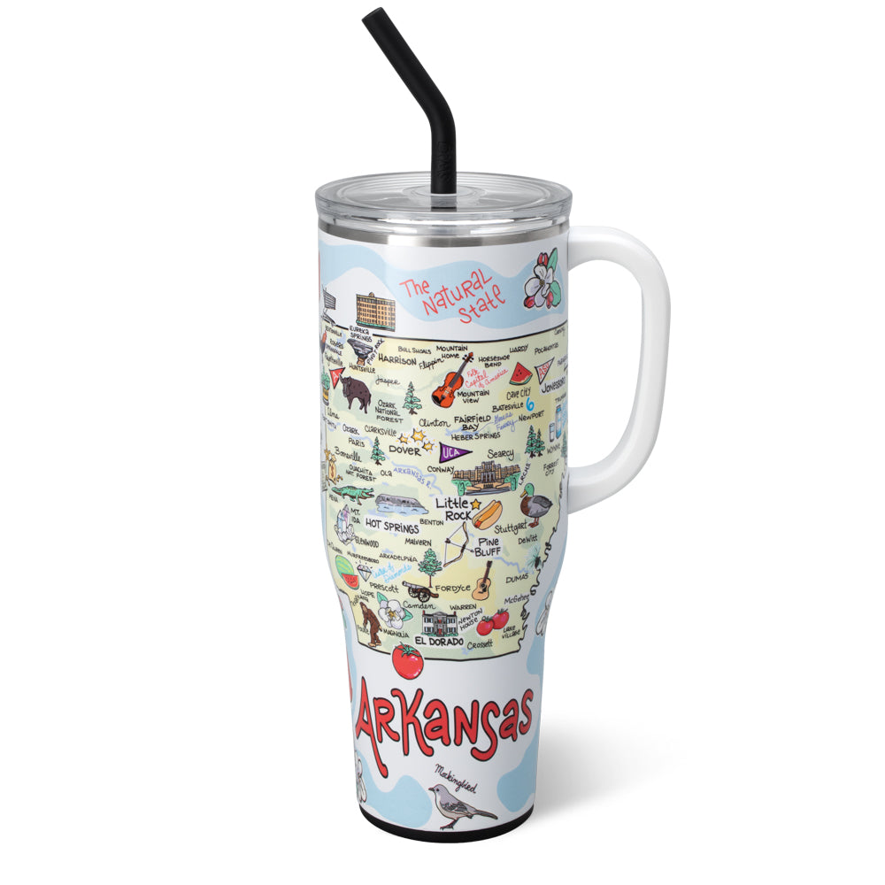 Swig Life 40oz Arkansas Insulated Mega Mug with Handle