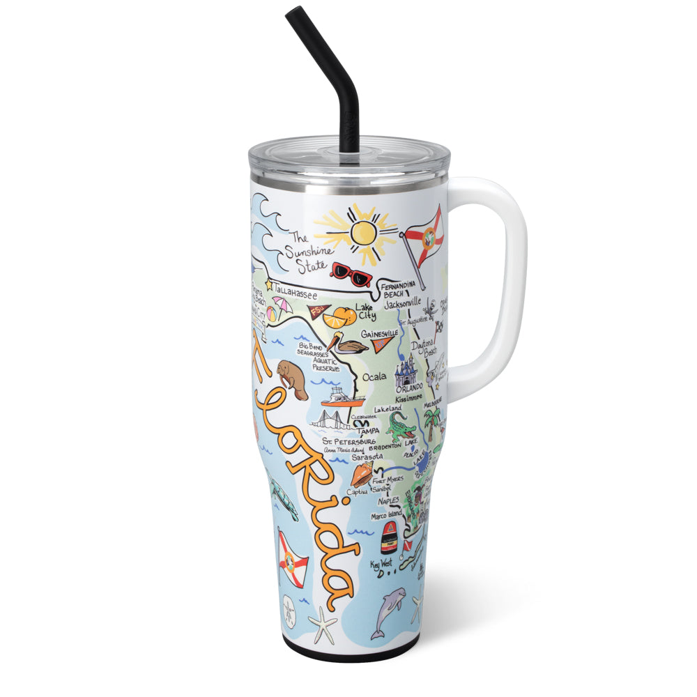 Swig Life 40oz Florida Insulated Mega Mug with Handle