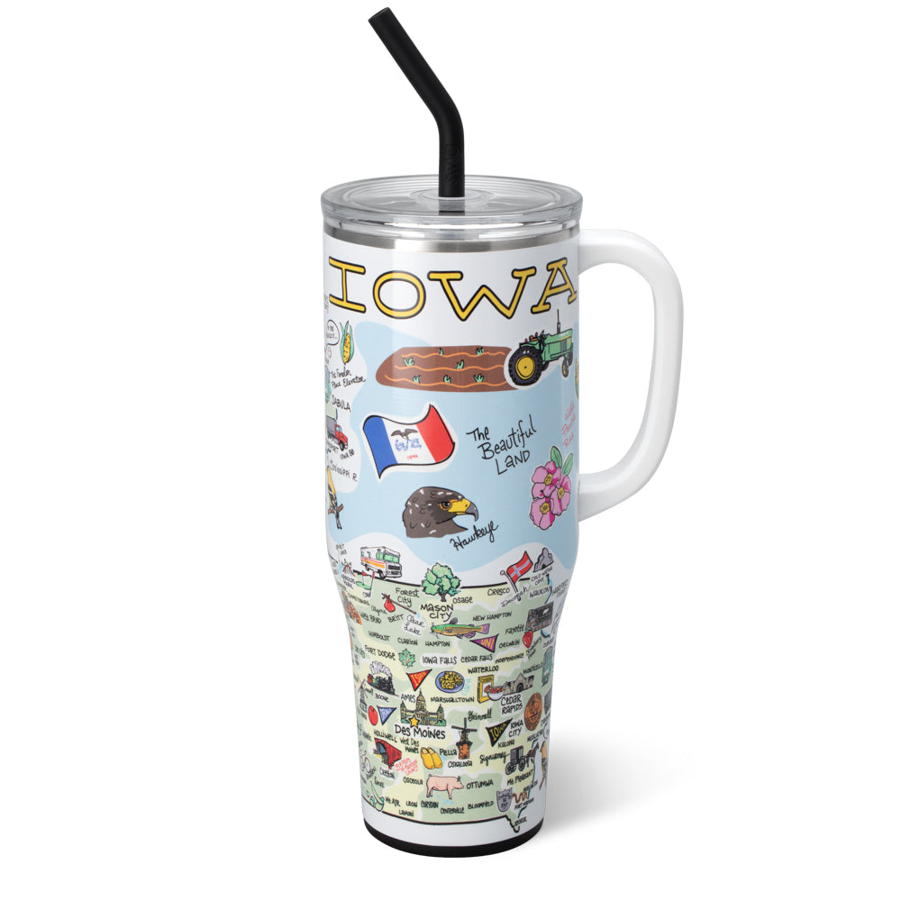 Swig Life 40oz Iowa Insulated Mega Mug with Handle