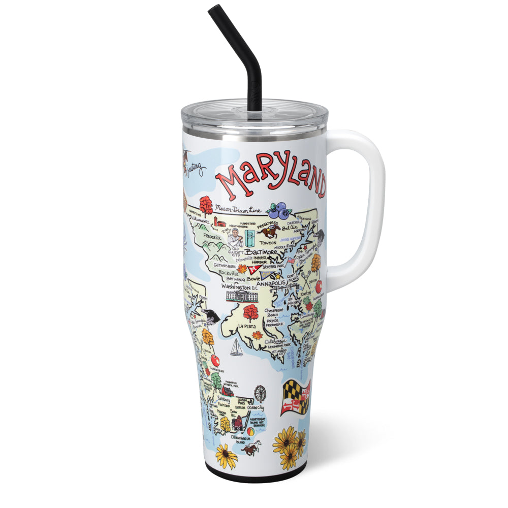 Swig Life 40oz Maryland Insulated Mega Mug with Handle