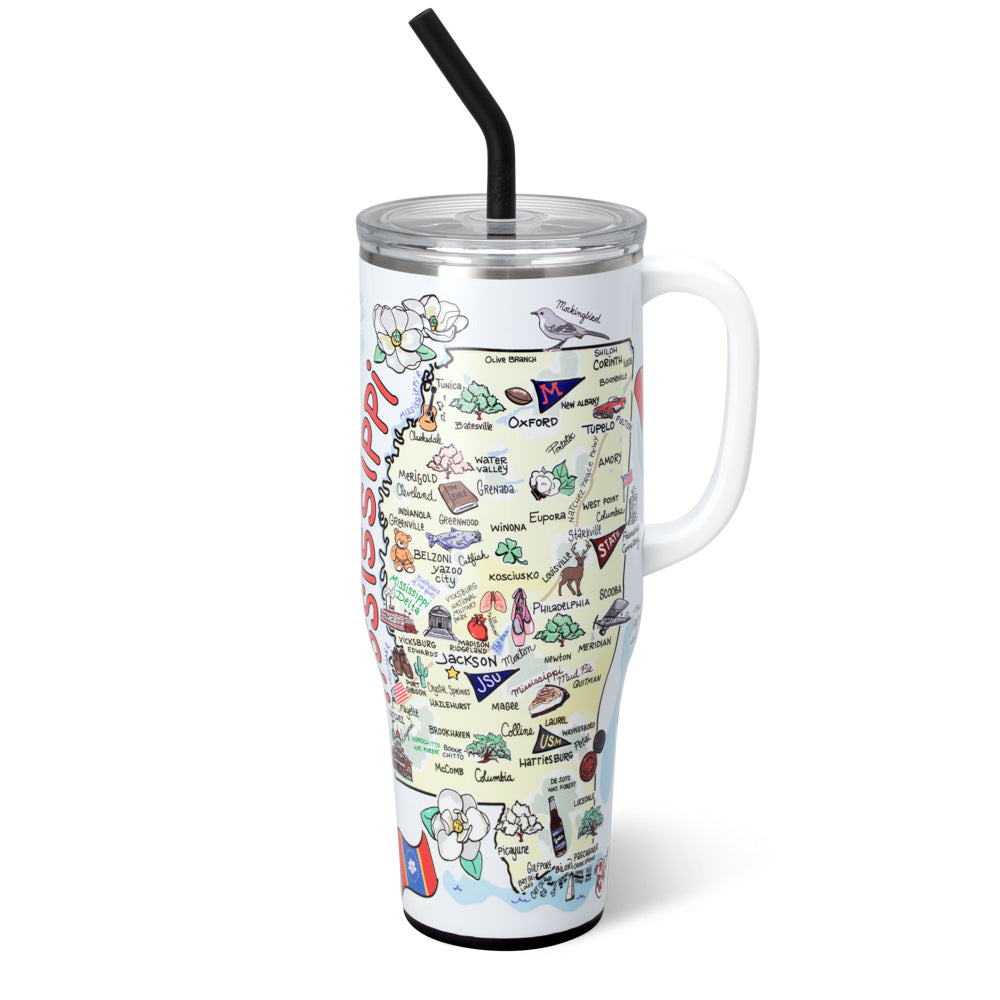Swig Life 40oz Mississippi Insulated Mega Mug with Handle