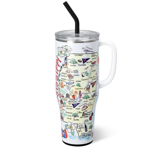 Swig Life 40oz Mississippi Insulated Mega Mug with Handle