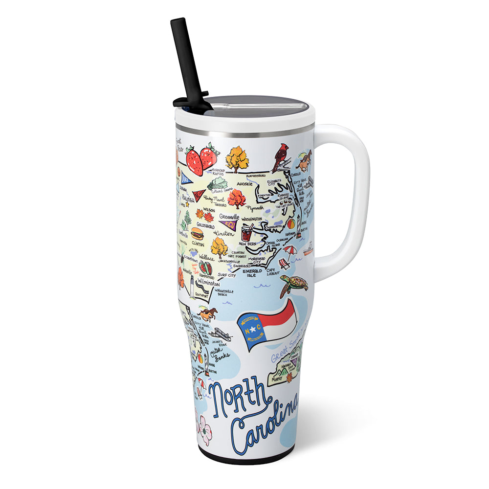 Swig Life 40oz North Carolina Insulated Mega Mug with Handle