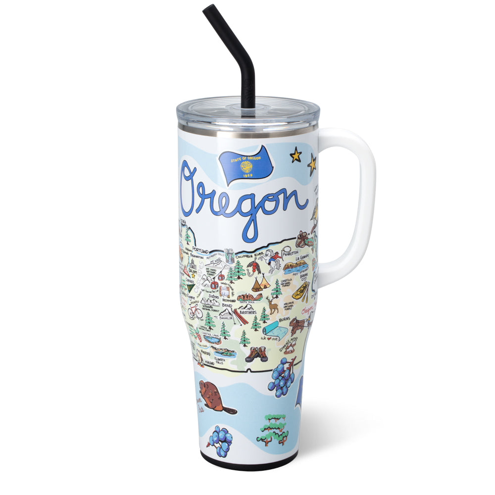 Swig Life 40oz Oregon Insulated Mega Mug with Handle