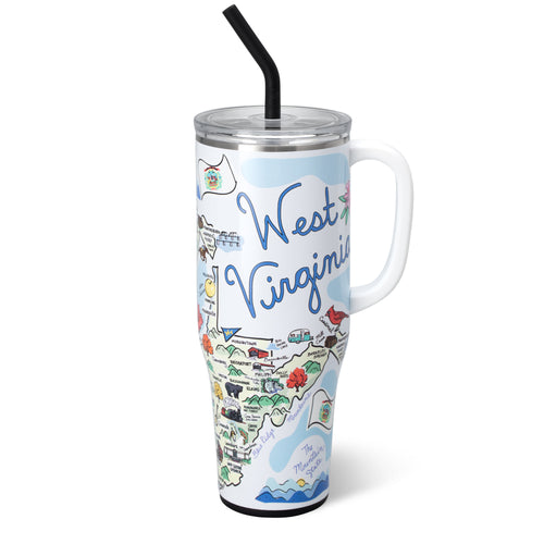 Swig Life 40oz West Virginia Insulated Mega Mug with Handle