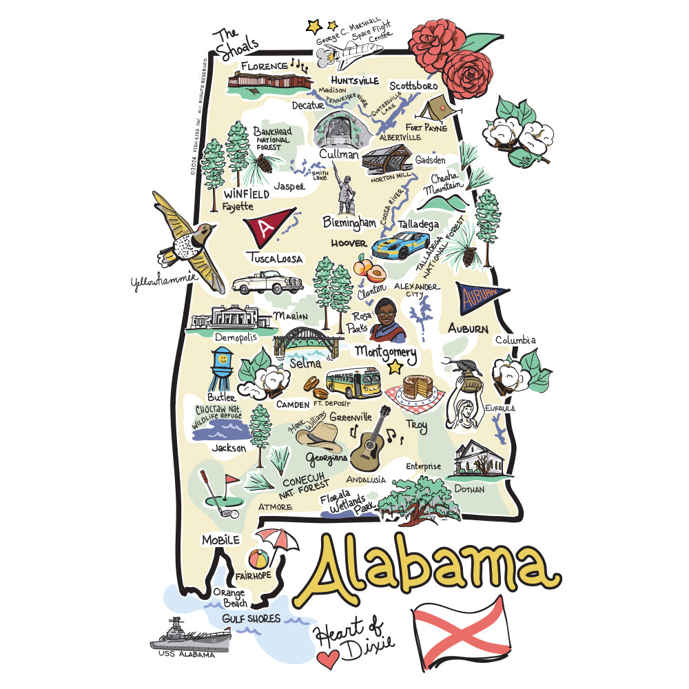 Swig Life State Alabama artwork