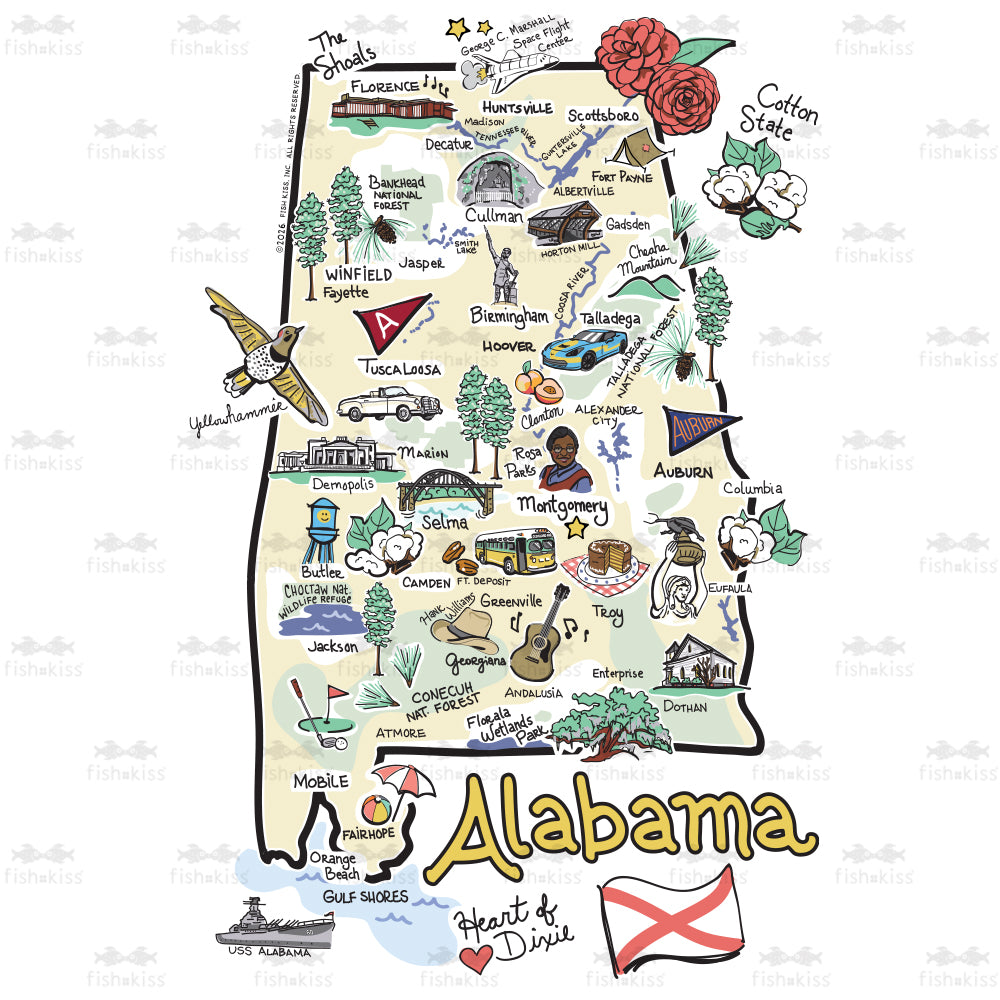 Swig Life State Alabama artwork