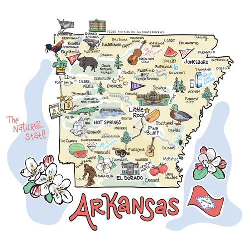 Swig Life State Arkansas artwork