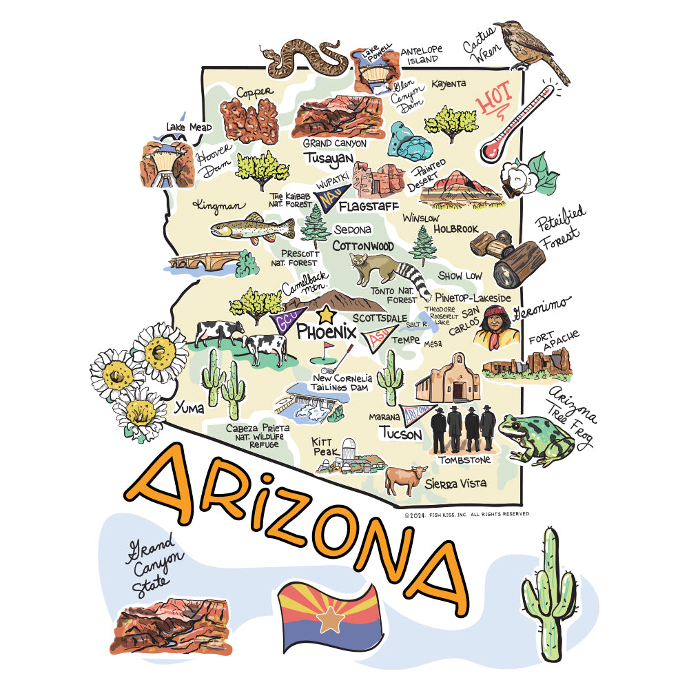 Swig Life State Arizona artwork