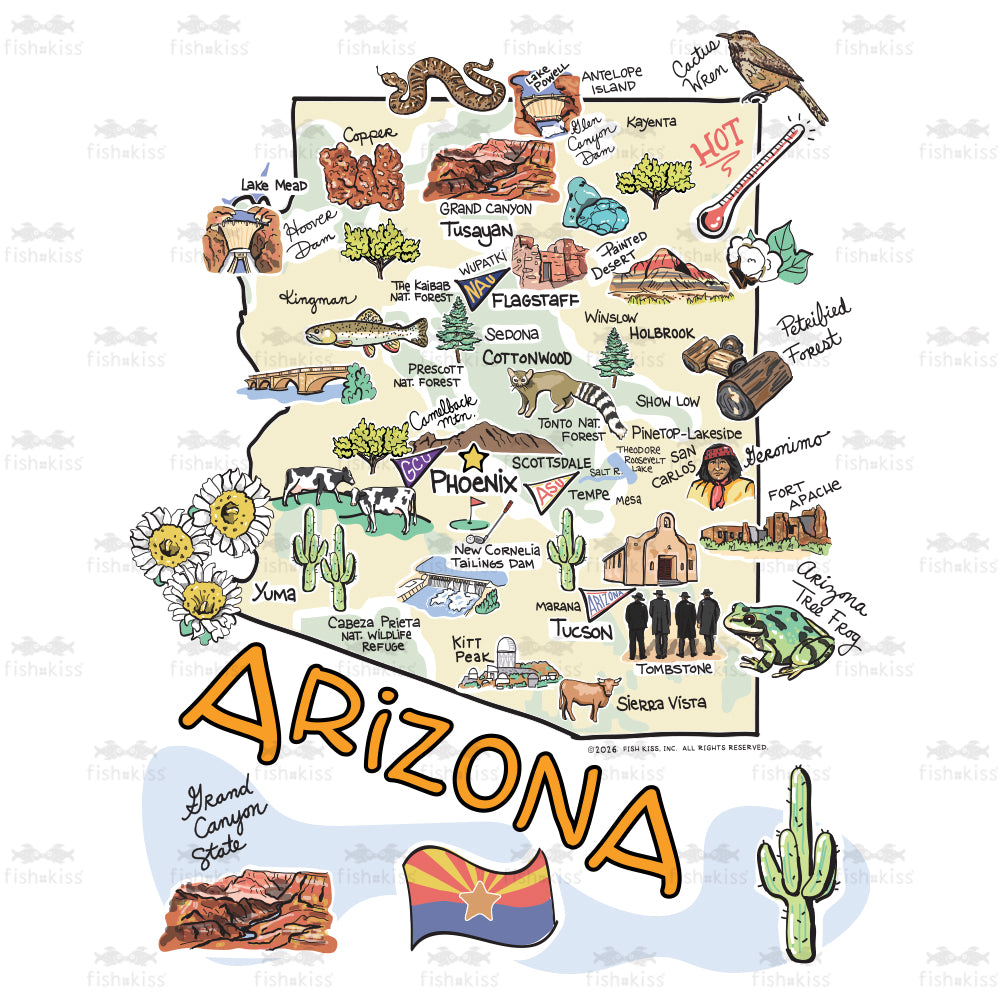 Swig Life State Arizona artwork