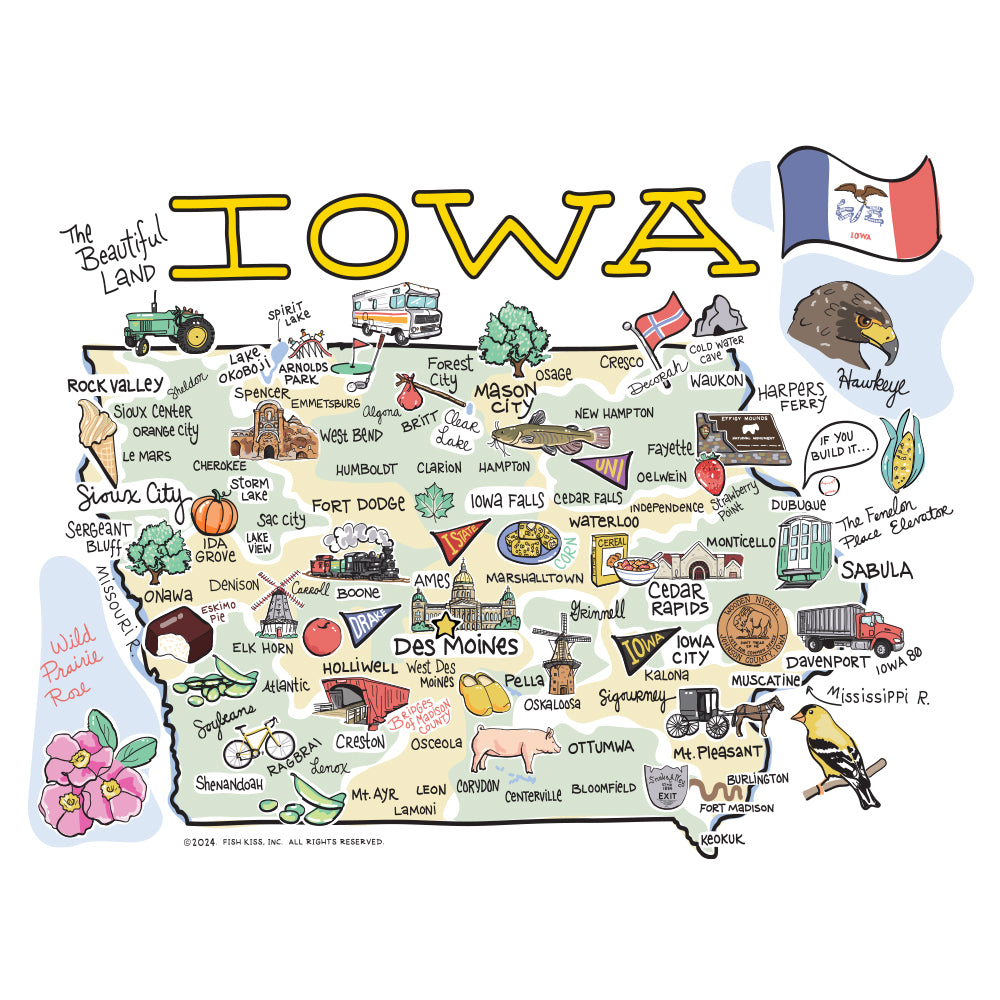 Swig Life State Iowa artwork