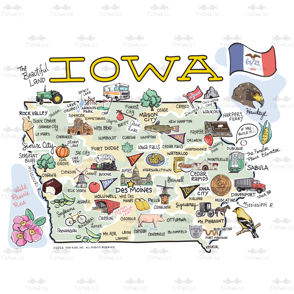 Swig Life State Iowa artwork