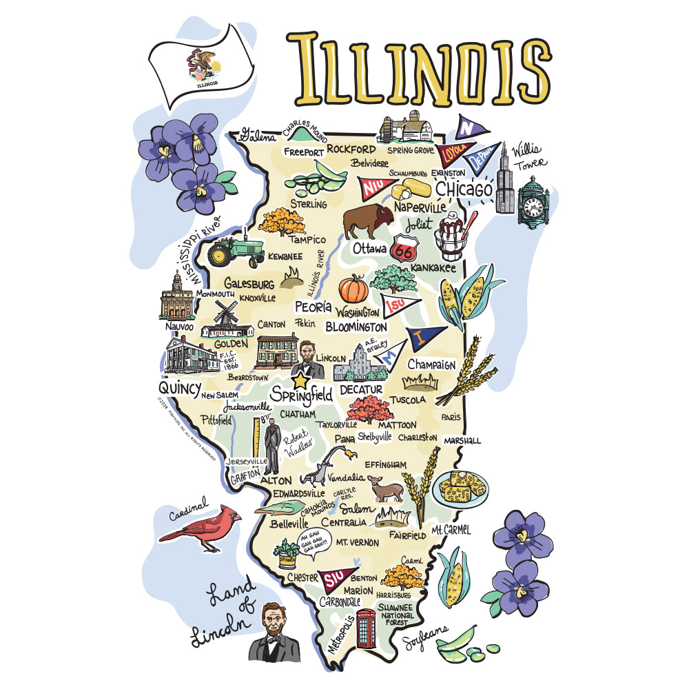 Swig Life State Illinois artwork