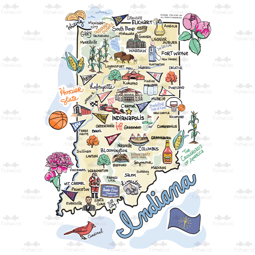 Swig Life State Indiana artwork