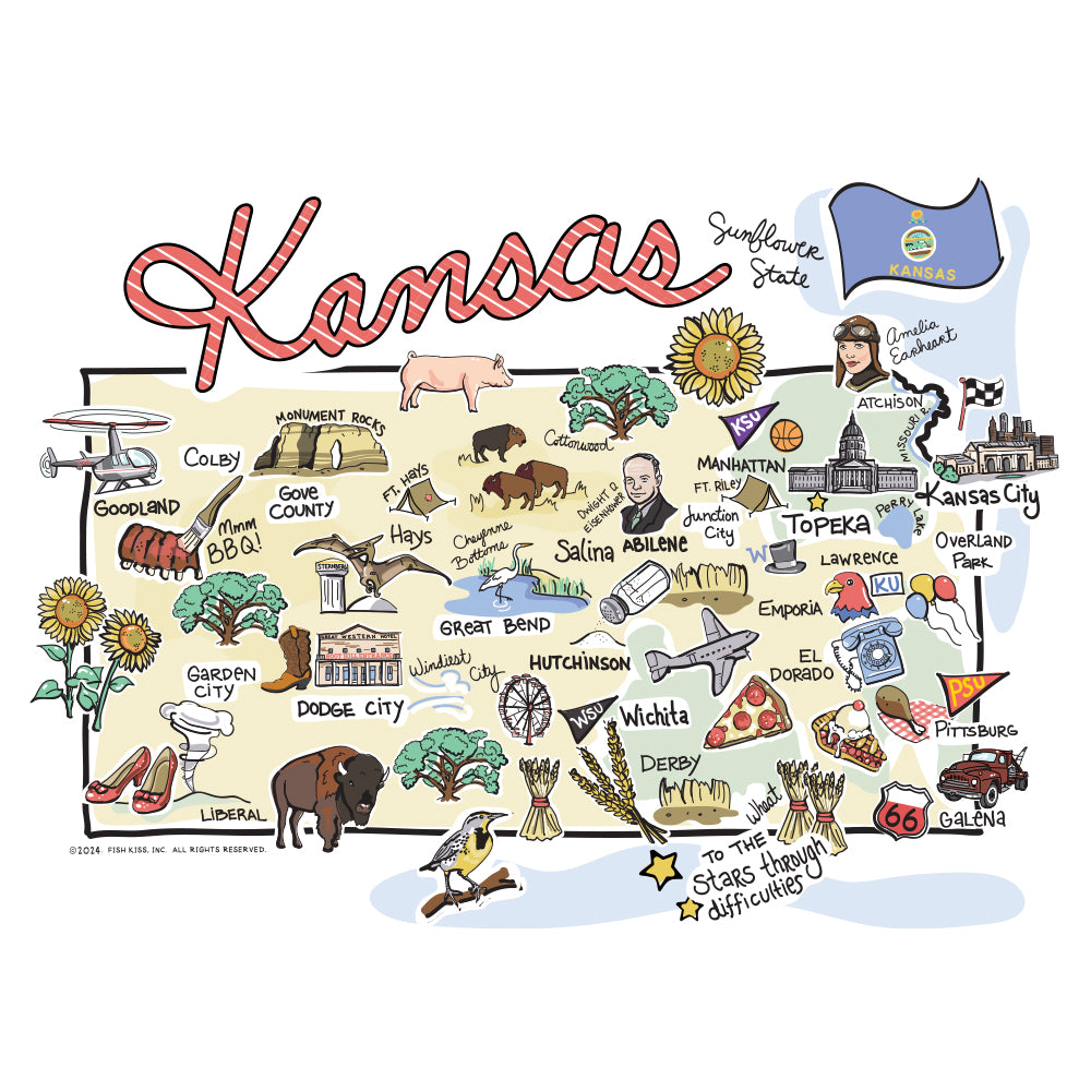 Swig Life State Kansas artwork