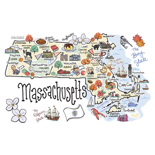 Swig Life State Massachusetts artwork