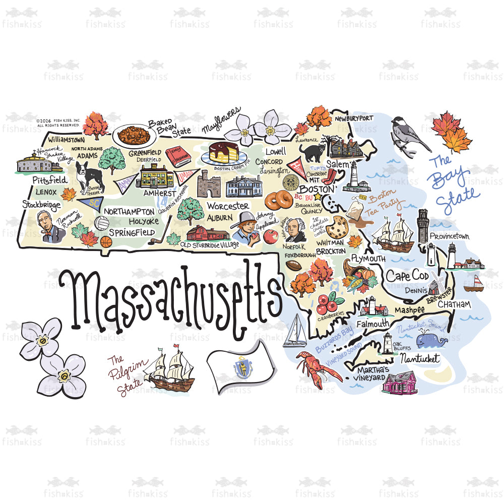 Swig Life State Massachusetts artwork