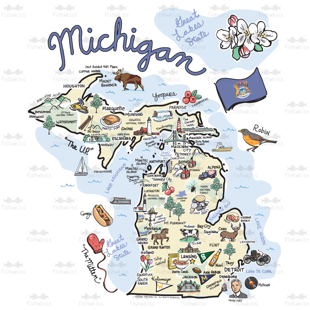 Swig Life State Michigan artwork