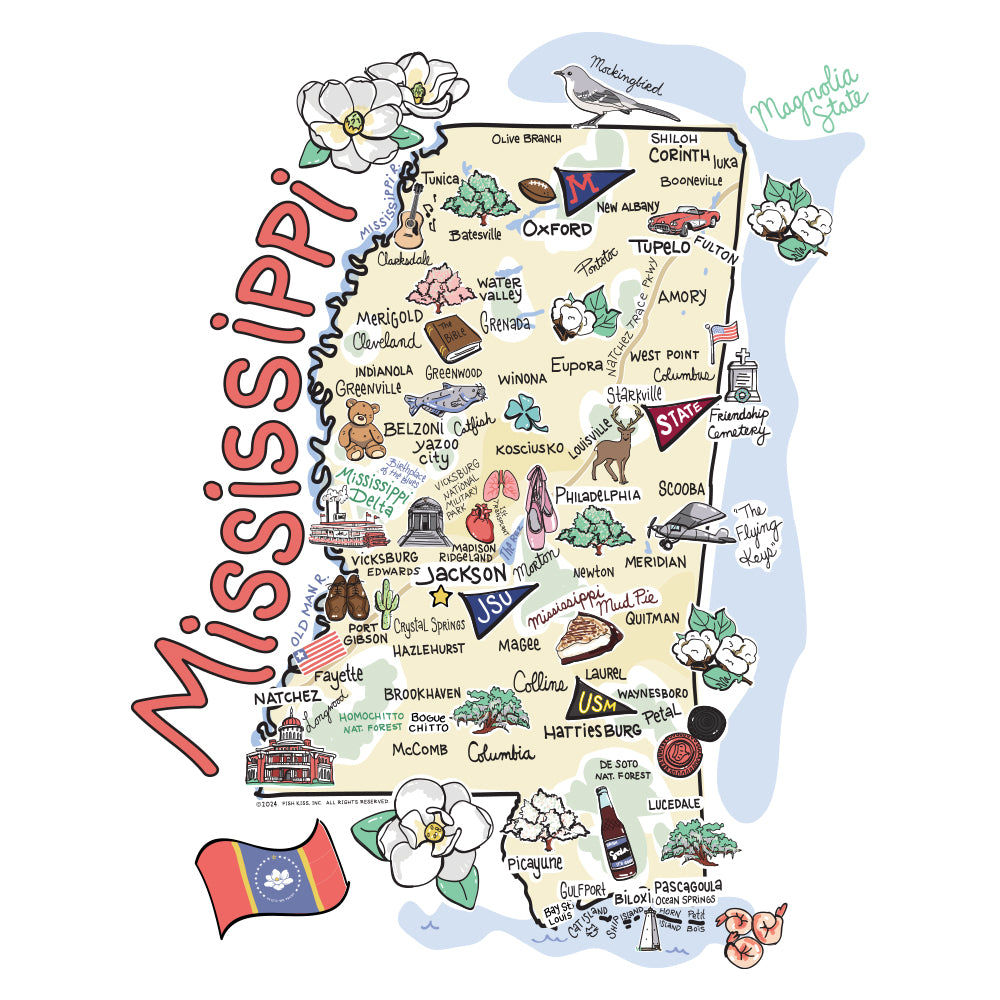 Swig Life State Mississippi artwork