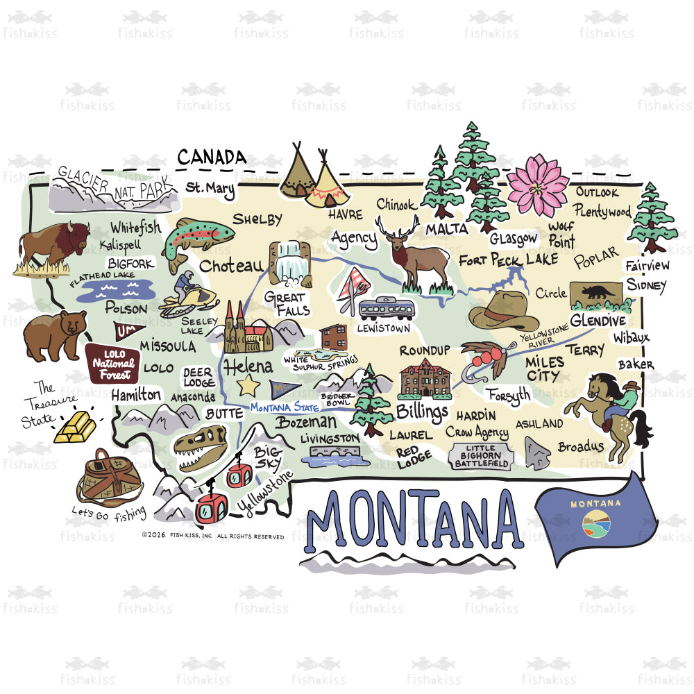 Swig Life State Montana artwork