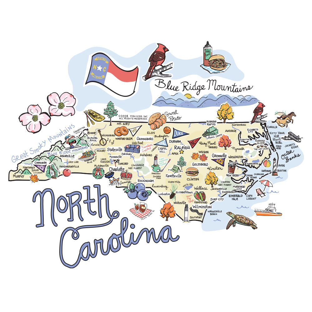 Swig Life State North Carolina artwork