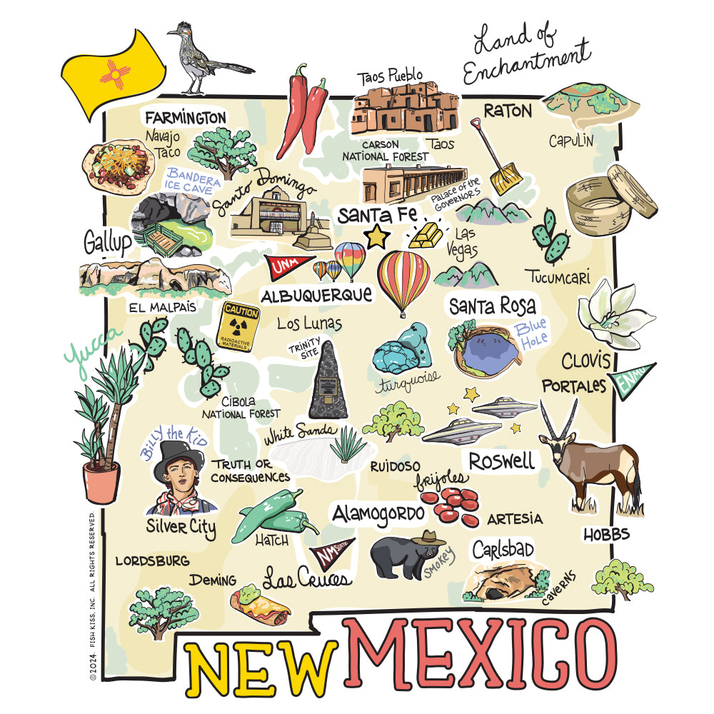 Swig Life State New Mexico artwork