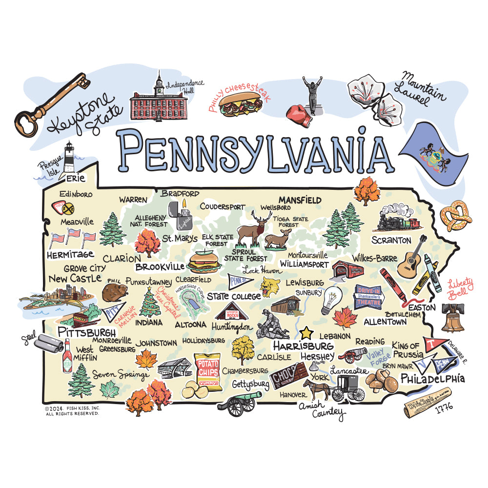 Swig Life State Pennslyvania artwork