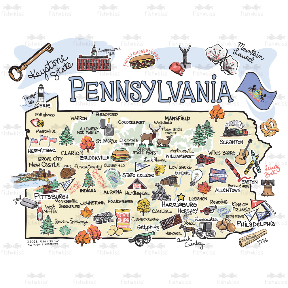 Swig Life State Pennslyvania artwork