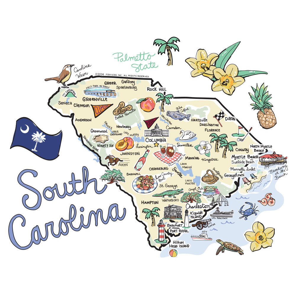 Swig Life State South Carolina artwork