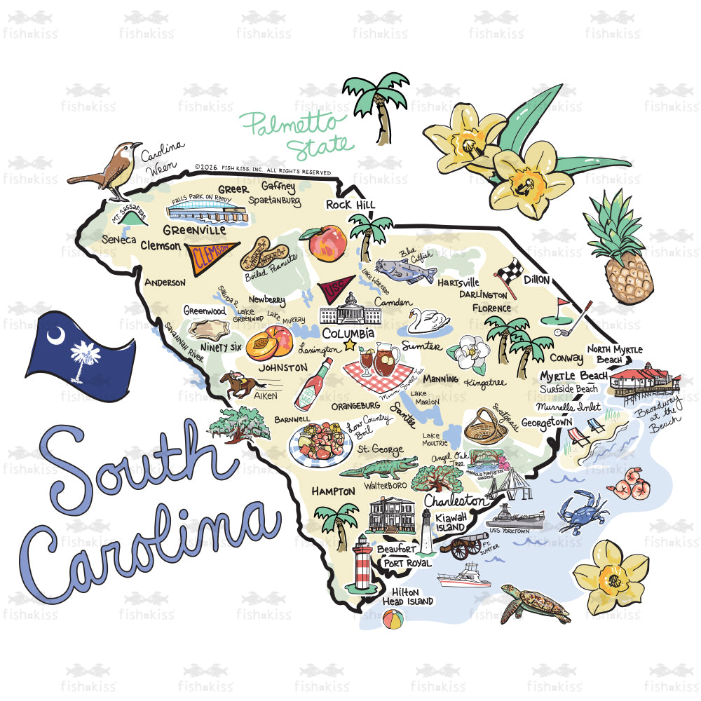 Swig Life State South Carolina artwork