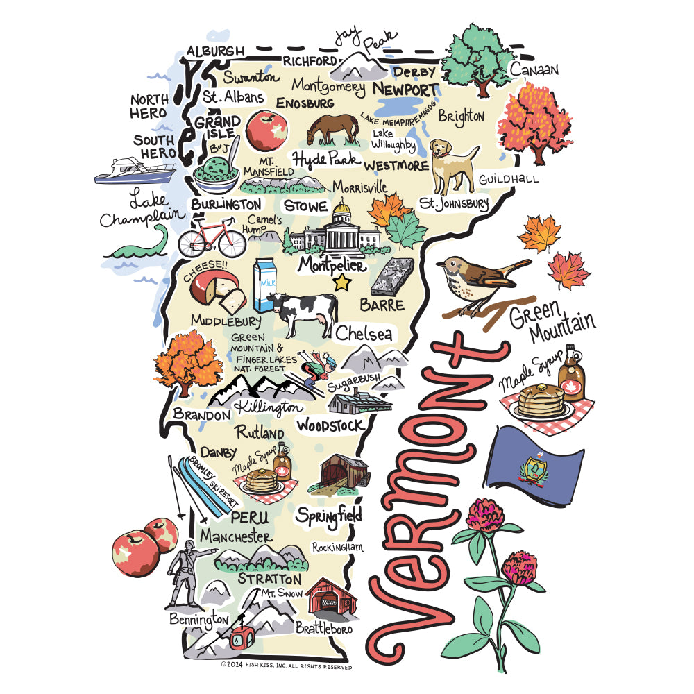 Swig Life State Vermont artwork