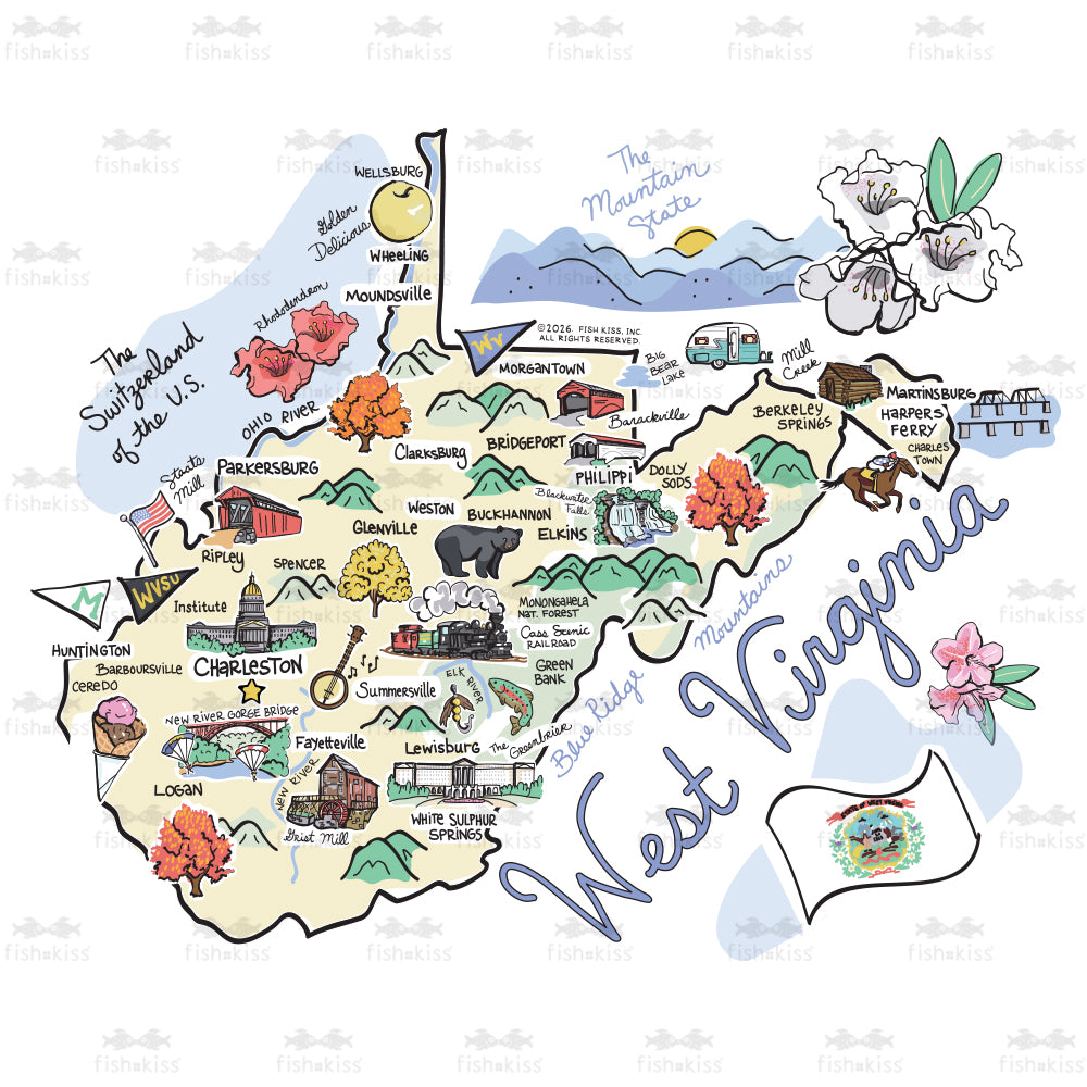 Swig Life State West Virginia artwork