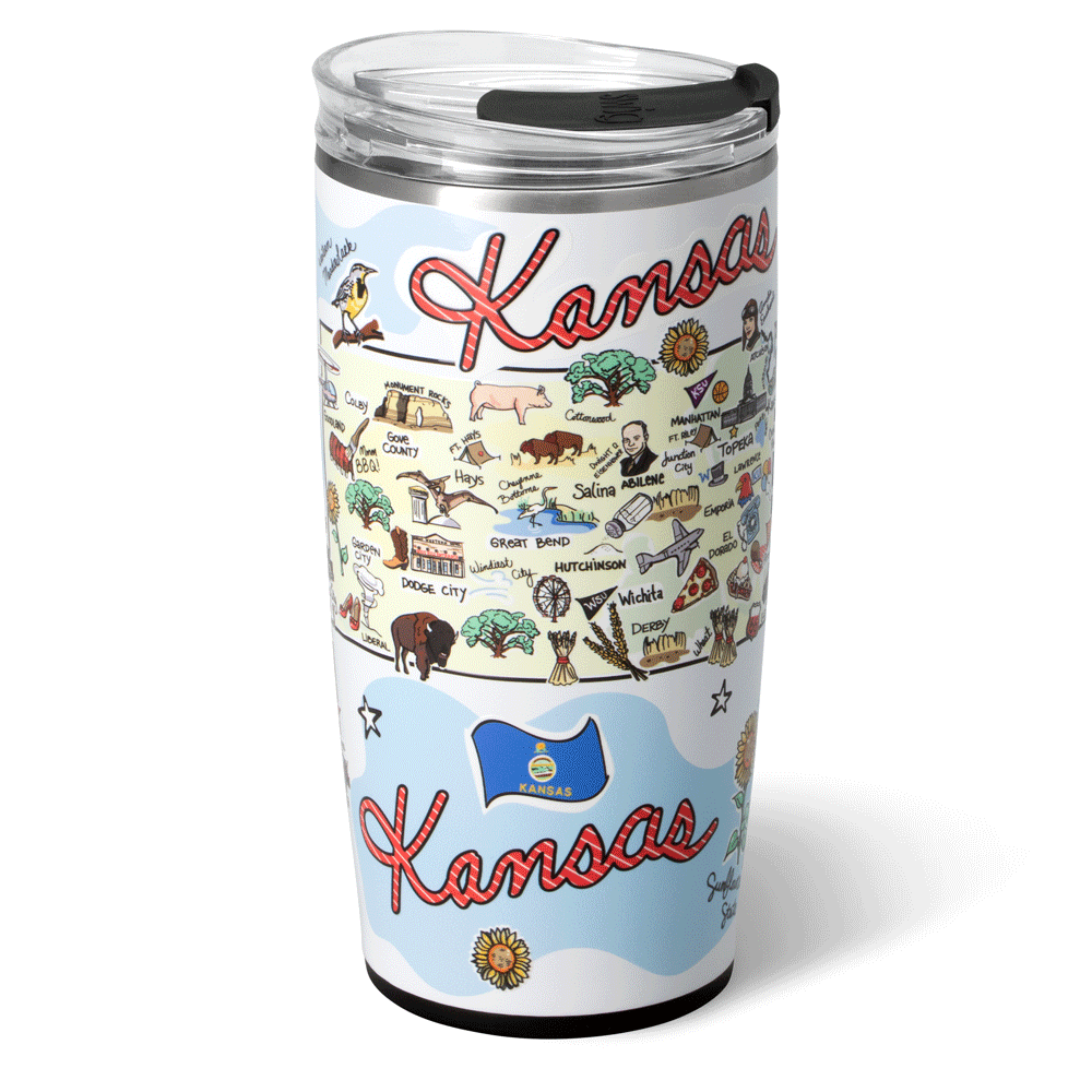 Swig Life 22oz Kansas Insulated Tumbler Animation