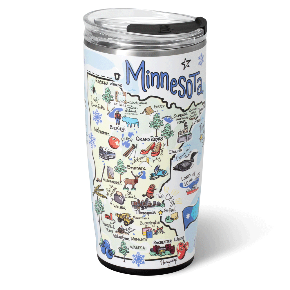 Swig Life 22oz Minnesota Insulated Tumbler Animation