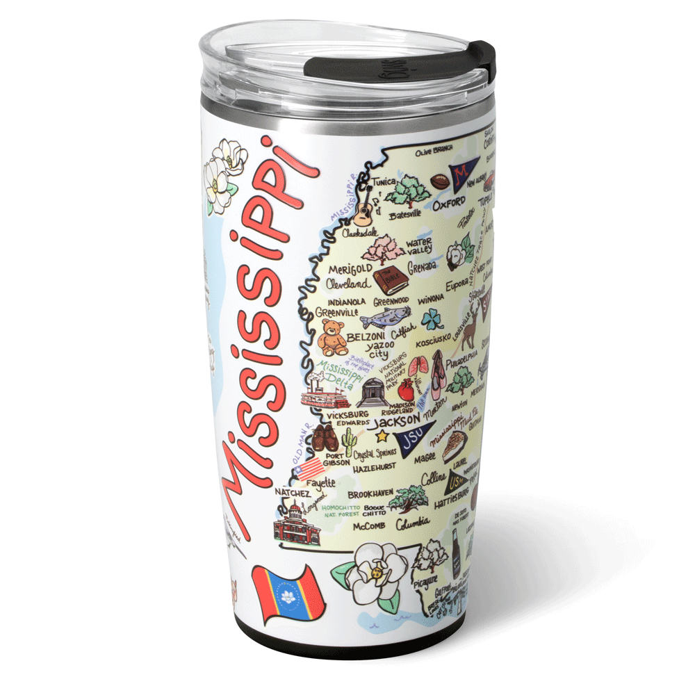 Swig Life 22oz Mississippi Insulated Tumbler Animation