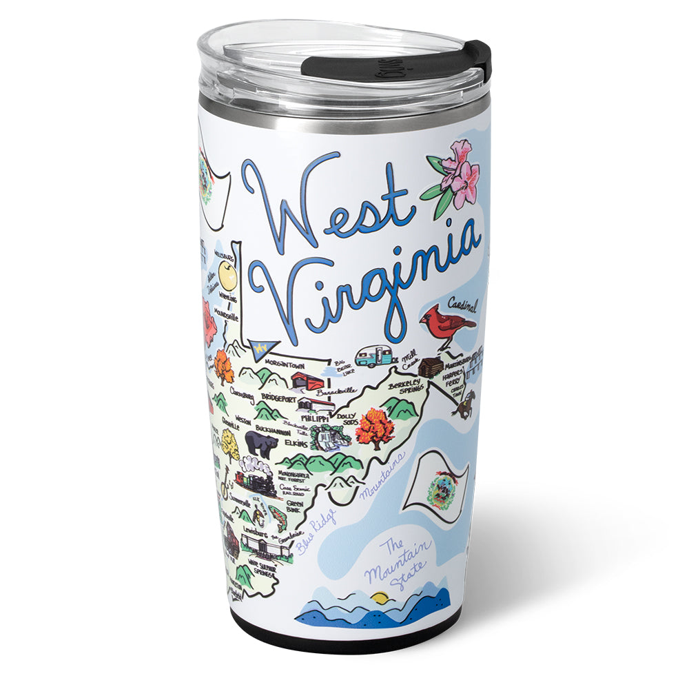 Swig Life 22oz West Virginia Insulated Tumbler