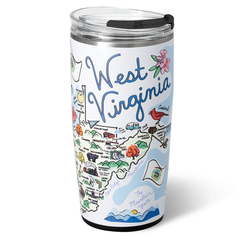Swig Life 22oz West Virginia Insulated Tumbler