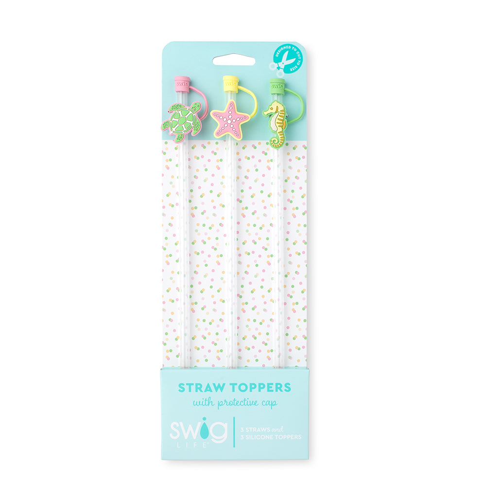 Summer Salt Straw Topper Set