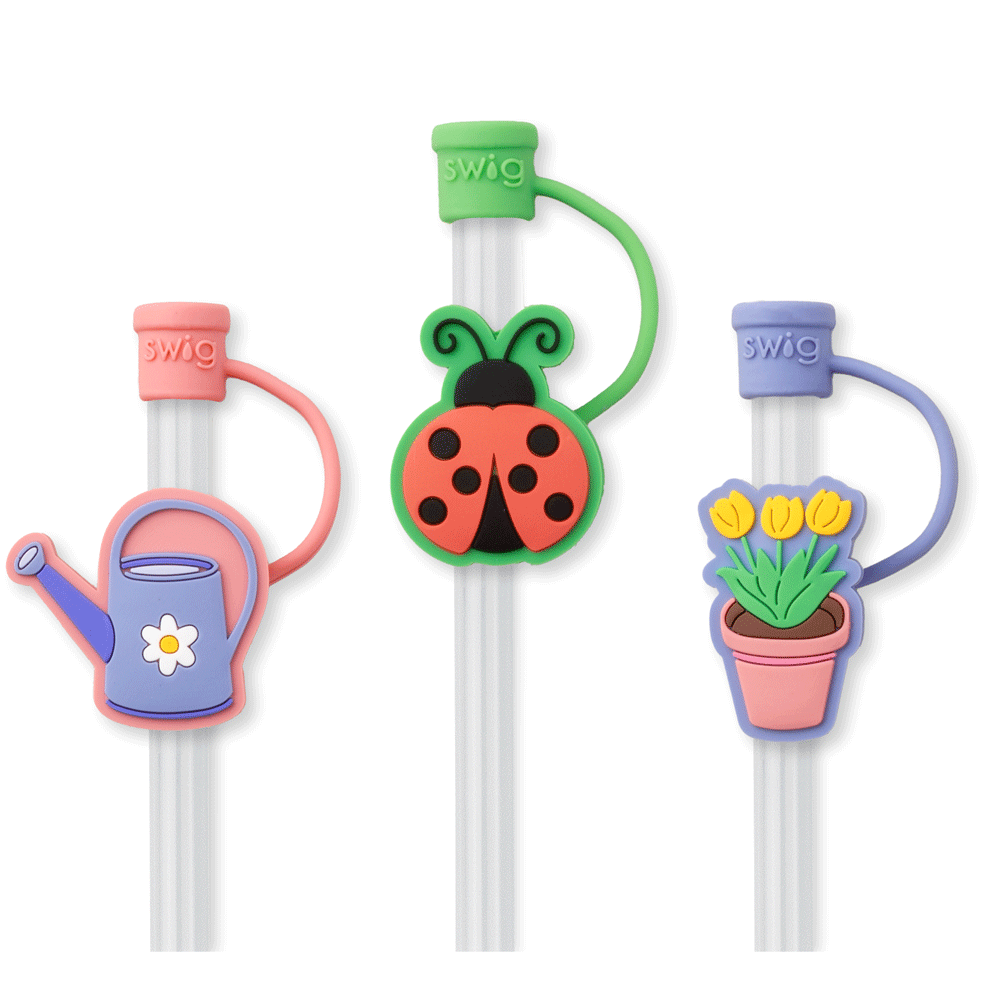 Green Thumb Straw Topper Set