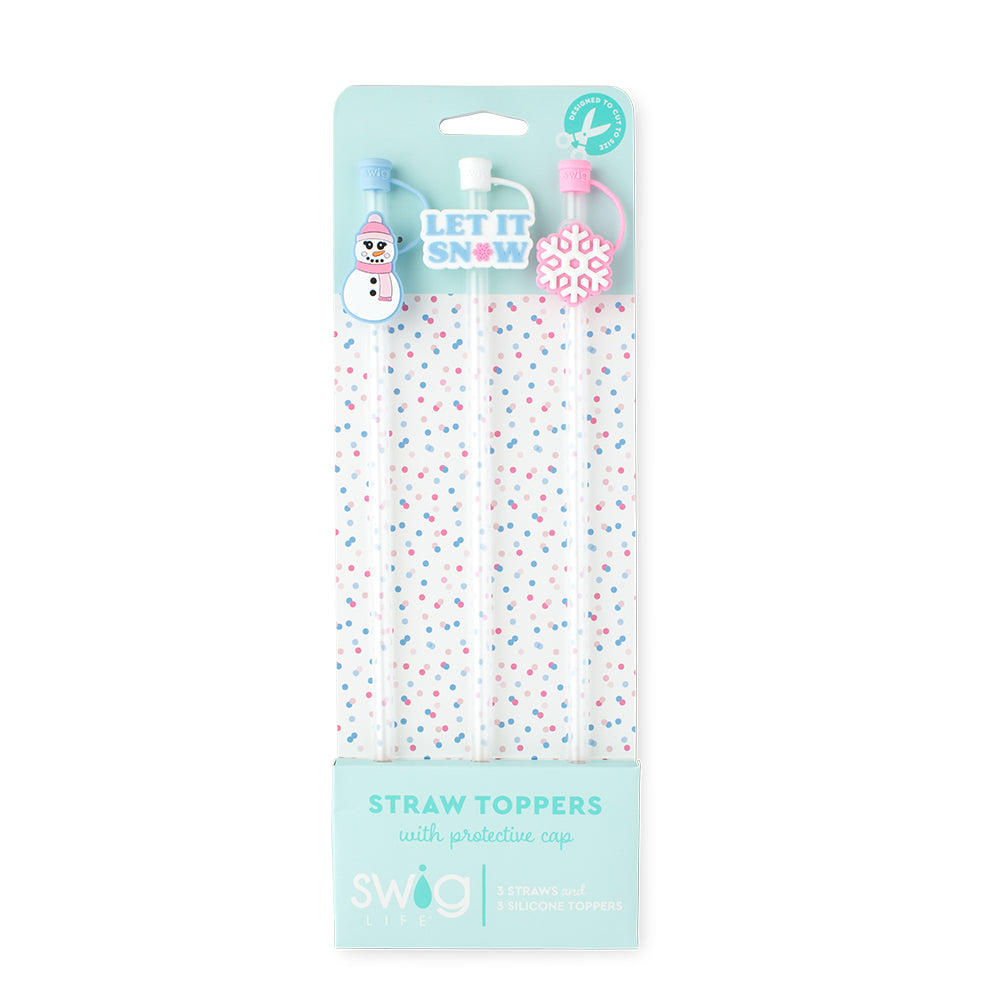 Ms. Frost Straw Topper Set