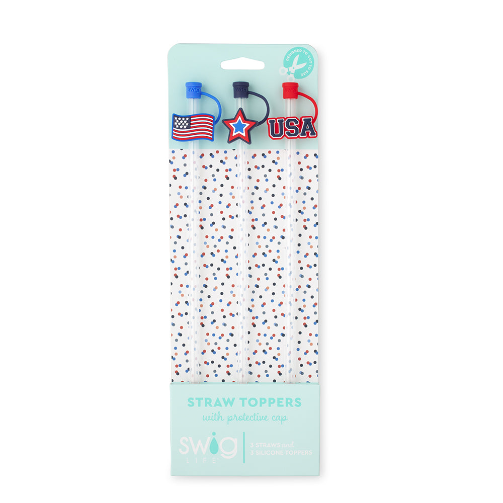 Oh My Stars Straw Topper Set