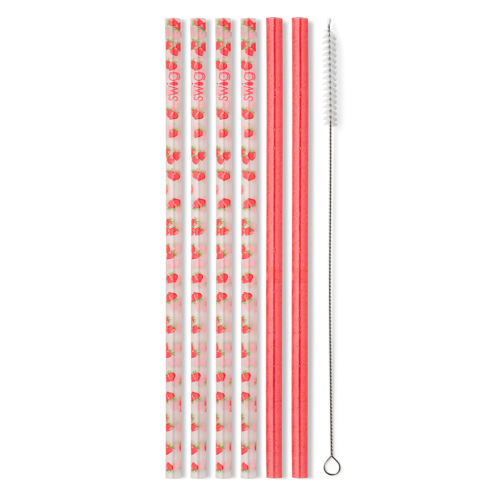 Strawberry Shortcake Reusable Straw Set