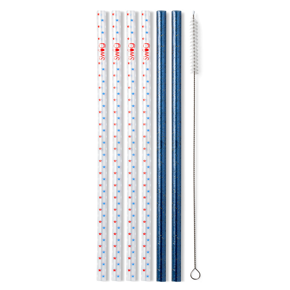Oh My Stars Reusable Straw Set