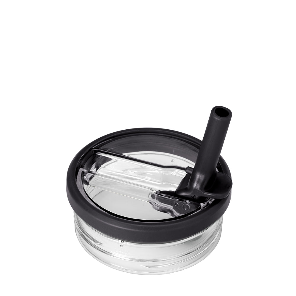 Black Leakproof Flip + Sip Large Lid