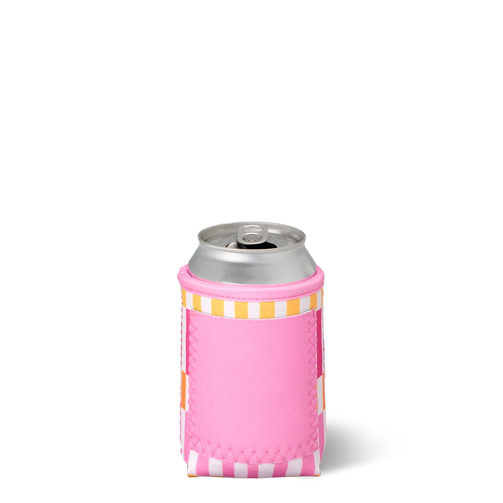 Swig Life Sherbet Stripe Insulated Neoprene Can Coolie Back View