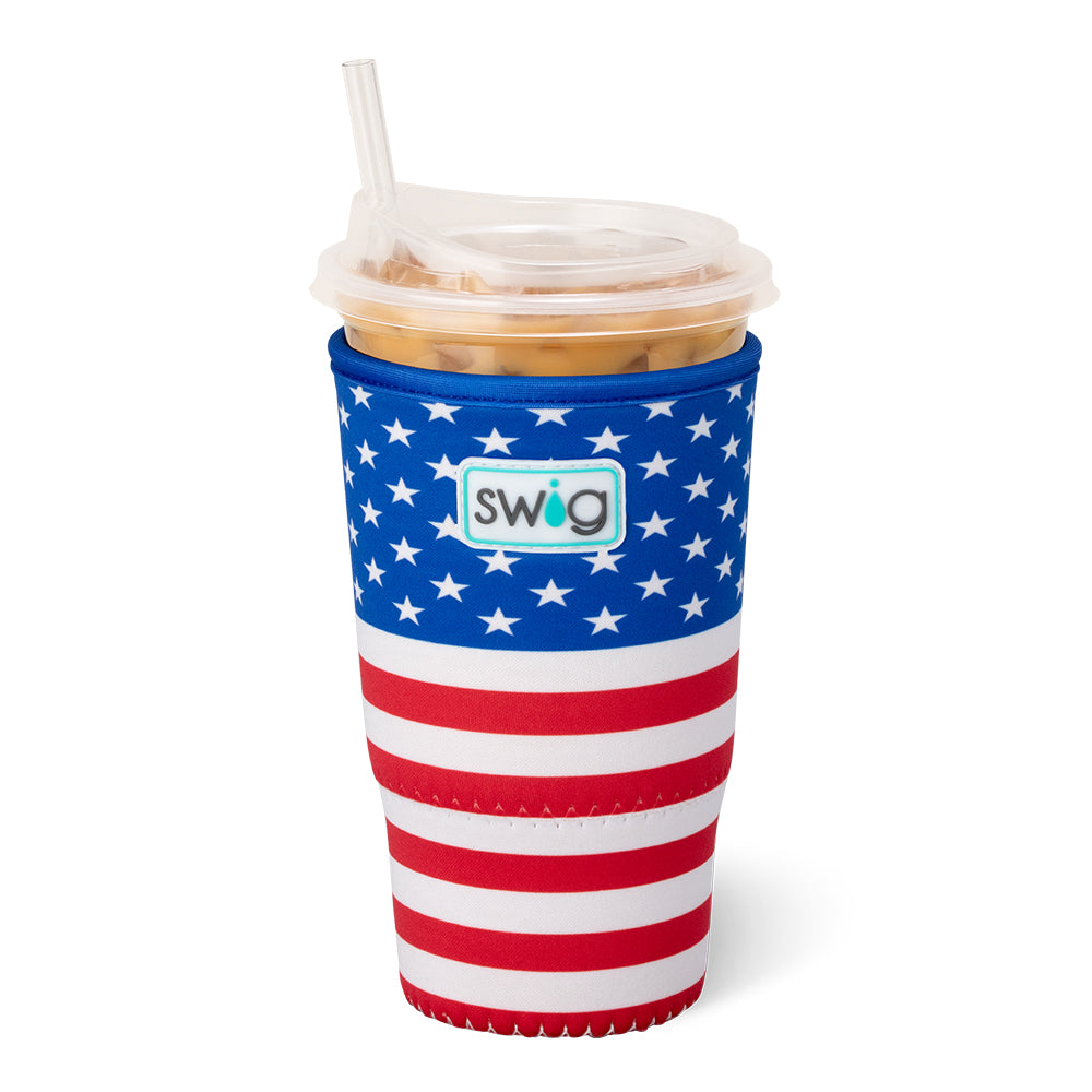 Swig Life All American Insulated Neoprene Large Iced Cup Coolie