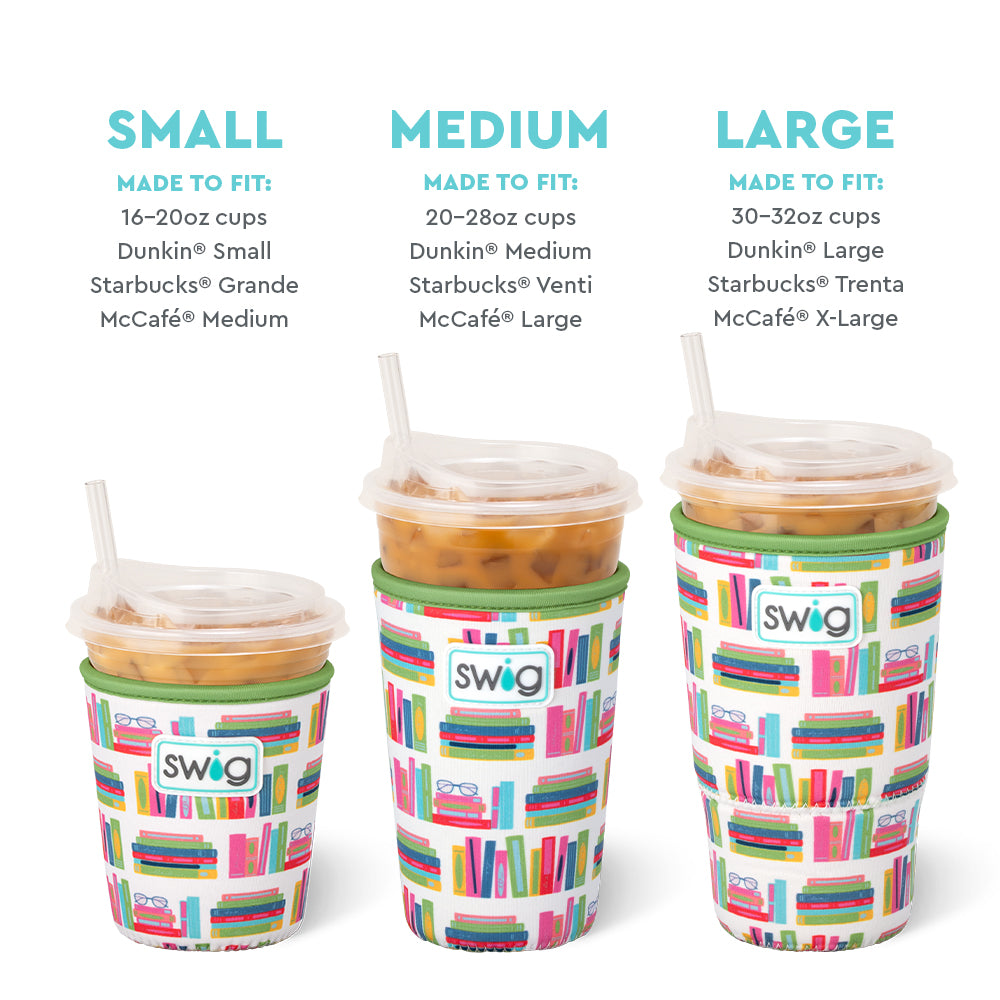 Book Club Large Iced Cup Coolie