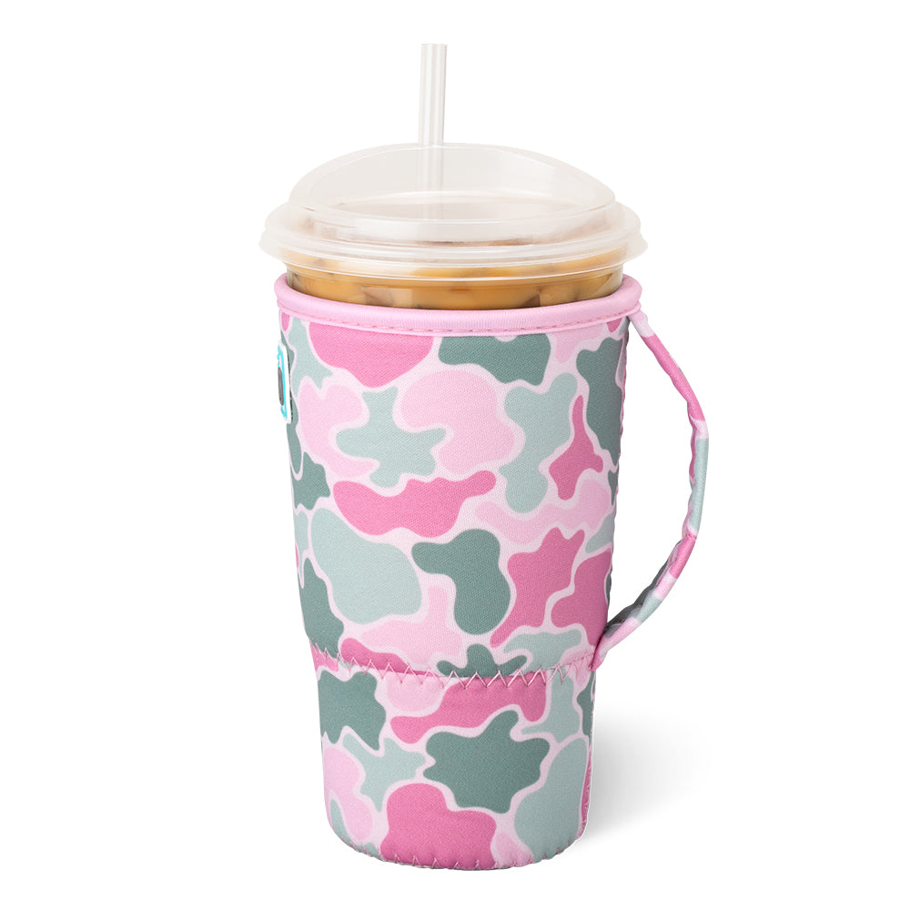 Blushing Camo Large Iced Cup Coolie