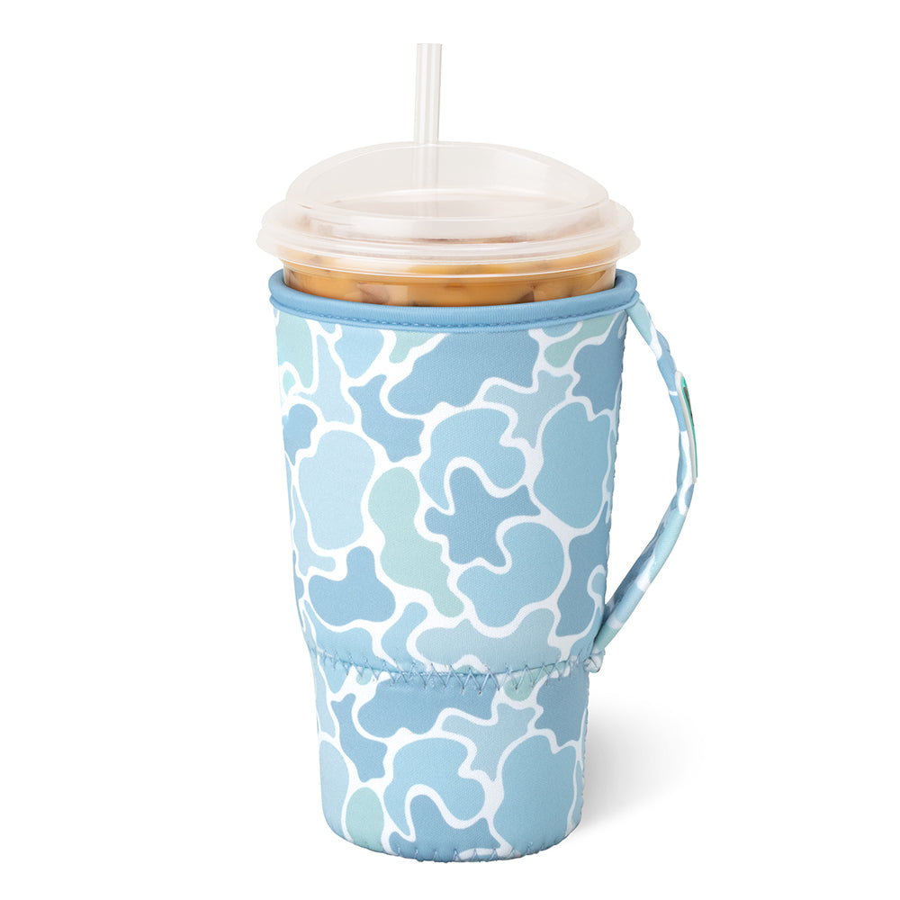 Saltwater Camo Large Iced Cup Coolie